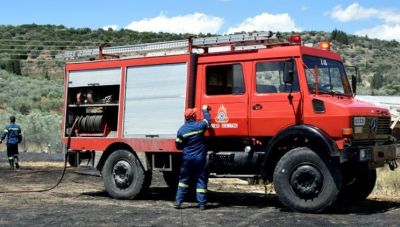 Χανιά: Φωτιά σε καλαμιώνα κινητοποίησε την Πυροσβεστική