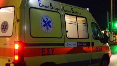 Τροχαίο με τραυματισμούς στην περιοχή του Εσταυρωμένου στο Ηράκλειο