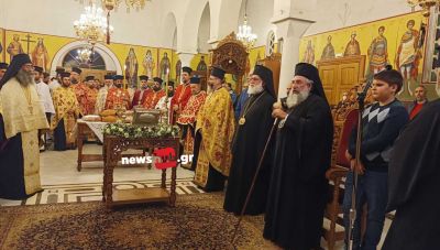 Λαμπρή γιορτή για τον ενοριακό ναό του Αγίου Ευγενίου στις Μεσαμπελιές (ΦΩΤΟ)