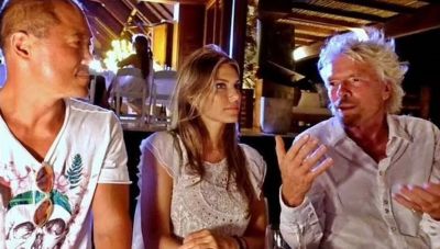 Εύα Καϊλή - Daily Mail: «Το glamour girl της ΕΕ και η συνάντηση με τον Μπράνσον»