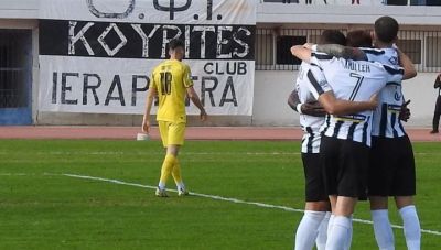 Μεγάλη νίκη για τον ΟΦ Ιεράπετρας επί της ΑΕΚ 