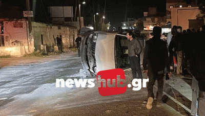 Μεσαρά: Τροχαίο με σοβαρές υλικές ζημιές - Ένα 4Χ4 πήρε σβάρνα τα αυτοκίνητα! (φωτο)