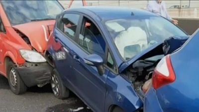 Μπαράζ τροχαίων ατυχημάτων στην Κρήτη-Τα δυο καραμπόλες