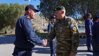 Στην Κρήτη βρέθηκε ο Αρχηγός ΓΕΕΘΑ
