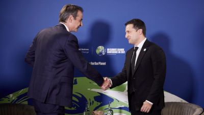 Μητσοτάκης: Τηλεφωνική επικοινωνία με Ζελένσκι