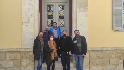 Με τον Πρόεδρο και τη Διοικούσα Επιτροπή του ΤΕΕ/ΤΑΚ ο Γιώργος Λογιάδης