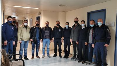 Επισκέψεις του ΔΣ της Ένωσης Αστυνομικών Υπαλλήλων Ηρακλείου σε Τμήματα
