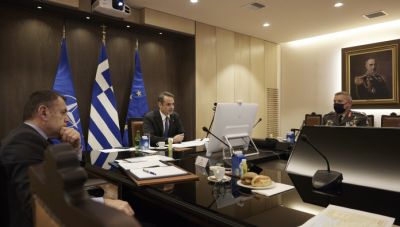 Μητσοτάκης στη Σύνοδο του ΝΑΤΟ: Η Ρωσία παραβιάζει το Διεθνές Δίκαιο