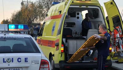 Χανιά: Τροχαίο με σύγκρουση δυο οχημάτων και οκτώ επιβάτες