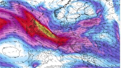 Έρχεται νέα κακοκαιρία με αεροχείμαρρο-Θα έχουμε ανέμους μέχρι 10 μποφόρ