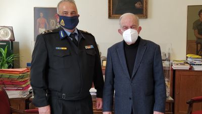 Συνάντηση του Δημάρχου Ηρακλείου με το νέο διοικητή Πυροσβεστικών Υπηρεσιών Κρήτης