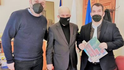 Συνάντηση του Δημάρχου Ηρακλείου με τον Πύρρο Δήμα