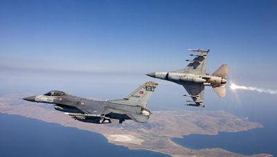 Υπερπτήση τουρκικών F-16 πάνω από τη Ζουράφα