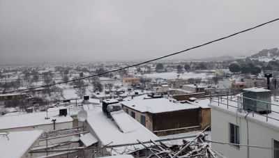 Οροπέδιο Λασιθίου: Προβλήματα αλλά και μαγευτικές εικόνες από τον χιονιά