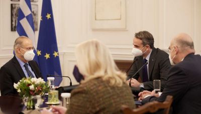 Μητσοτάκης: Στήριξη στις προσπάθειες της Κύπρου για ανάκληση των παράνομων τουρκικών ενεργειών