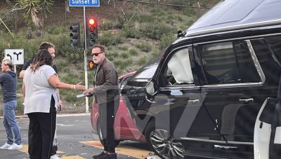 Σβαρτσενέγκερ: Σε τροχαίο με καραμπόλα ενεπλάκη ο ηθοποιός