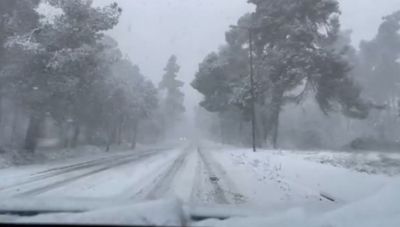 Ακόμα δεν έφυγε η «Ελπίδα» έρχεται νέα κακοκαιρία με χιόνια και βροχές-Χιονόνερο στην Κρήτη