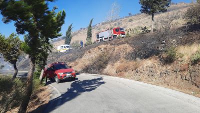 Ν. Ρέθυμνο: Αγώνας για την κατάσβεση της φωτιάς-Έρευνα για εμπρησμό και κατάσταση έκτακτης ανάγκης