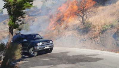 Σε κατάσταση έκτακτης ανάγκης έξι περιοχές στα νότια του Ρεθύμνου-Έρευνες των Αρχών για εμπρησμό