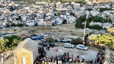Στον Αρχιερατικό Εσπερινό στο εκκλησάκι του Προφήτη Ηλία ο Δήμαρχος Μινώα Πεδιάδας Μανώλης Φραγκάκης