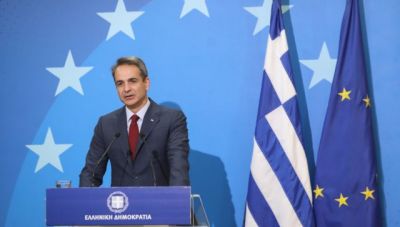 Στο Στρασβούργο ο Μητσοτάκης: Αύριο η ομιλία στο ευρωπαϊκό κοινοβούλιο