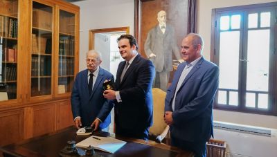 Χανιά Πιερρακάκης: Εντυπωσιασμένος από την πρόσφατη ψηφιακή αναβάθμιση του μουσείου στη Χαλέπα