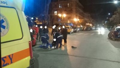 Μοίρες: Τροχαίο με τραυματισμό νεαρού αλλοδαπού τα ξημερώματα