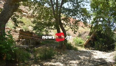 Άγνος: Μέσα στη ρεματιά του θέλουν να φτιάξουν τοιχίο στήριξης του δρόμου που θα οδηγεί στο αεροδρόμιο Καστελίου