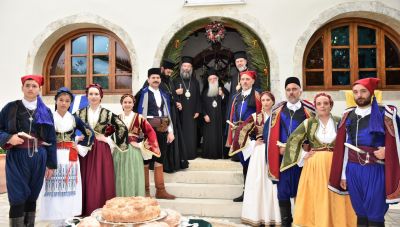 Λαμπρός ο εορτασμός της Μονής Αγίου Πνεύματος Κισσού στο Ρέθυμνο (φωτογραφίες)