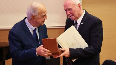 Ηράκλειο: Απονεμήθηκε το Βραβείο Ηθικής Τάξεως στο Λευτέρη Οικονόμου