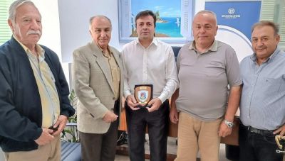 Η νέα διοίκηση του Συνδέσμου Εφέδρων Αξιωματικών επισκέφθηκε τον Αντιπεριφερειάρχη
