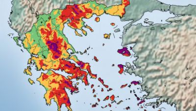 «Καμπανάκι» Meteo για 14 περιοχές της Ελλάδας – «Πυρομετεωρολογικές» συνθήκες