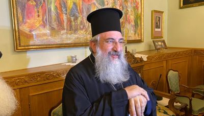 Τη Δημοτική Πινακοθήκη Χανίων και την έκθεση Κρασάκη επισκέφθηκε ο Αρχιεπίσκοπος Κρήτης