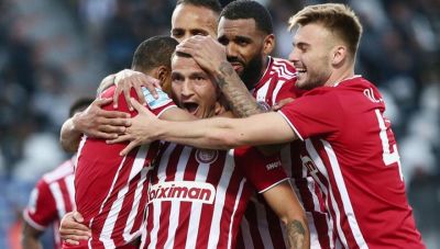 Super League: Πρωταθλητής με ανατροπή στην Τούμπα ο Ολυμπιακός