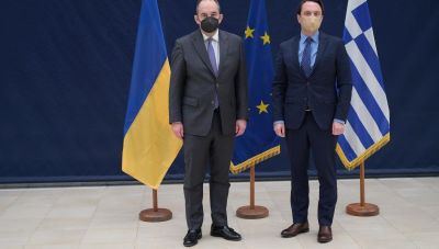 Συνάντηση Πλακιωτάκη με τον Πρέσβη της Ουκρανίας στην Ελλάδα