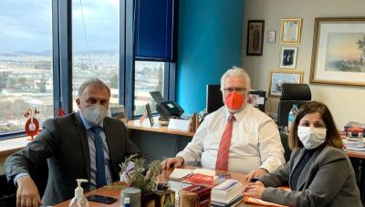 Στο Υπουργείο Αγροτικής Ανάπτυξης ο Δήμαρχος Ιεράπετρας