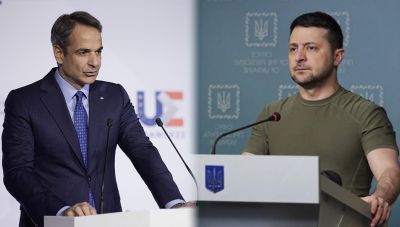 Ο Πρωθυπουργός προσκάλεσε το Ζελένσκι να μιλήσει μέσω τηλεδιάσκεψης στη Βουλή