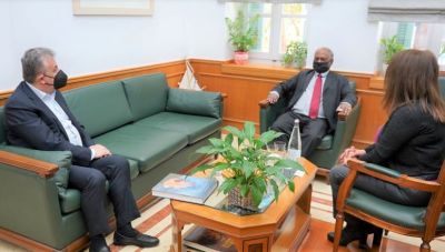 Ο Πρέσβης της Ινδίας στον Περιφερειάρχη Κρήτης