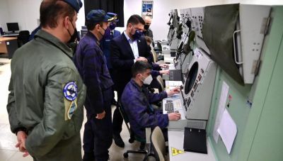 Κοντά στους χειριστές των Patriot ο Νίκος Χαρδαλιάς