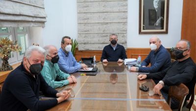 Με την Ένωση Δημάρχων Κρήτης ο Περιφερειάρχης