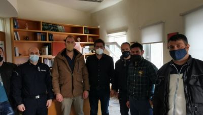 Στον Δήμαρχο Μαλεβιζίου η Ένωση Αστυνομικών Υπαλλήλων