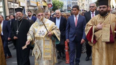 Παρών στους εορτασμούς για τον Άγιο Μηνά ο Υφυπουργός Αθλητισμού, Λευτέρης Αυγενάκης