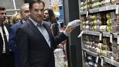 Γεωργιάδης: Το «καλάθι του νοικοκυριού» αποτελείται κατά 60% από επώνυμα προϊόντα και 40% ιδιωτικής ετικέτας