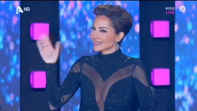 H Δέσποινα Βανδή εμφανίστηκε με κοντό μαλλί