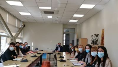 Στον Μανώλη Φραγκάκη φοιτητές του ΕΛΜΕΠΑ