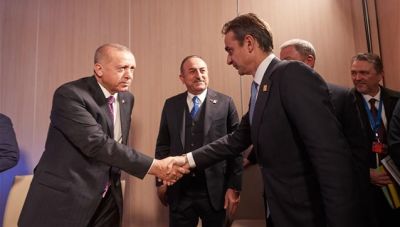 Ένταση μεταξύ Μητσοτάκη και Ερντογάν στο δείπνο των ηγετών 
