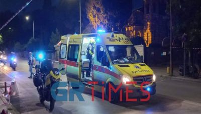 Θεσσαλονίκη: Eπεισόδιο με μαχαιρώματα στο κέντρο-Δύο αλλοδαποί στο νοσοκομείο