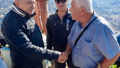 Δήμος Φαιστου: Δύο εξέχουσες προσωπικότητες με τον Γρηγόρη Νικολιδάκη