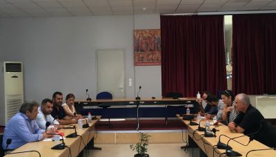 Συναντήσεις του Δημάρχου Γόρτυνας για τα προβλήματα της εκπαίδευσης