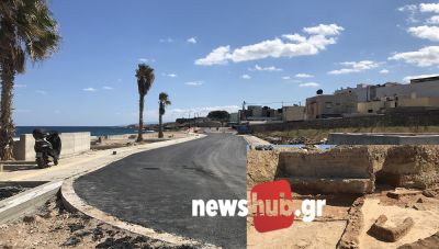 Θαλασσινά: Προχωρά η ανάπλαση αλλά και η ανασκαφή που θα χρειαστεί ένα μήνα ακόμα (Φωτο)